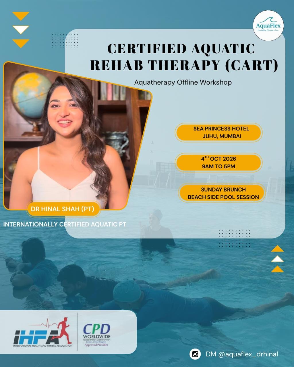 Certified Aquatic Rehab Therapy (CART) Workshop